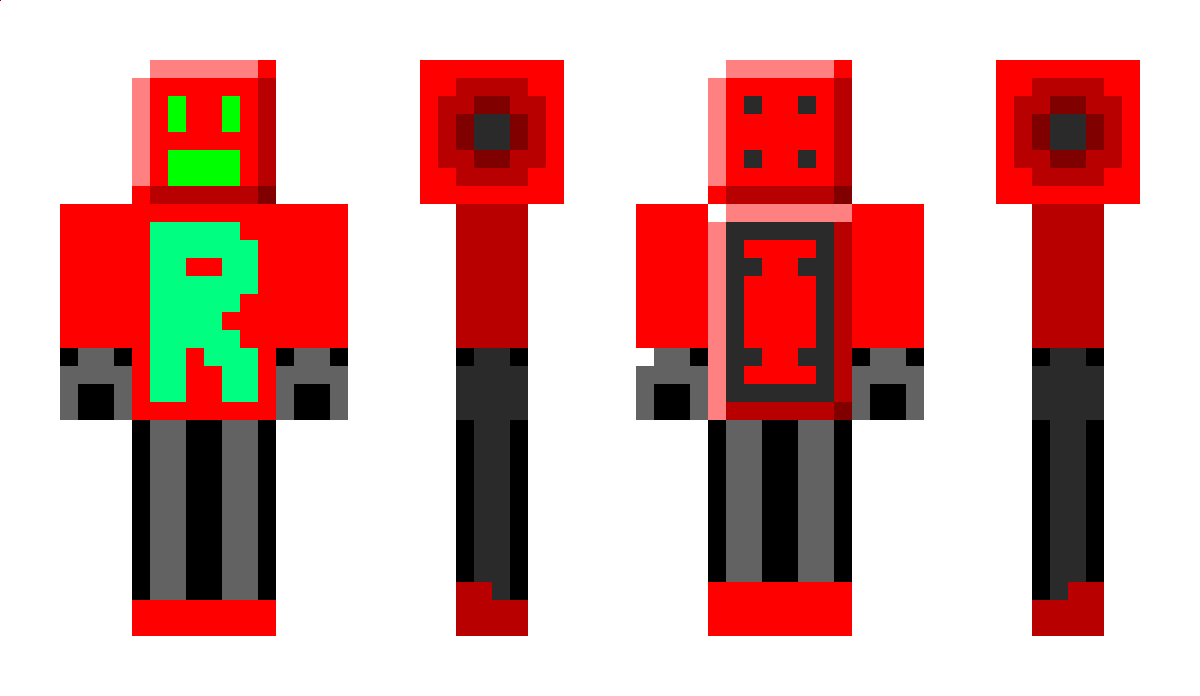 RedRobot Minecraft Skin