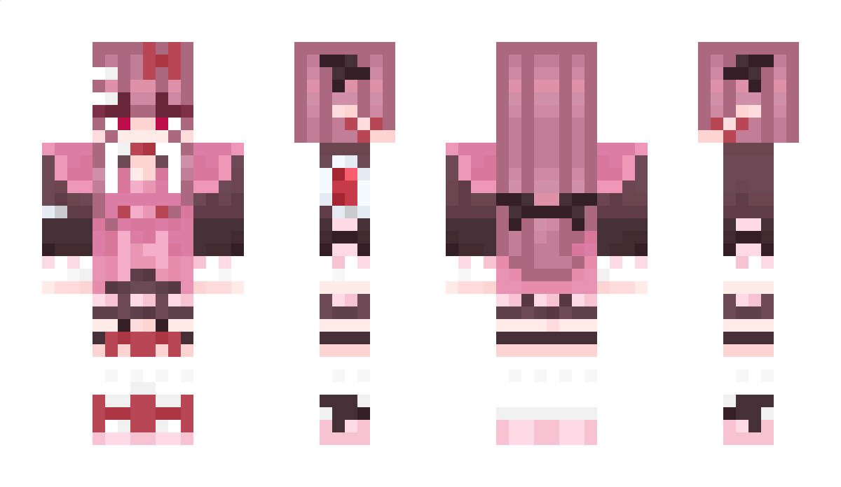 PinkMistral Minecraft Skin