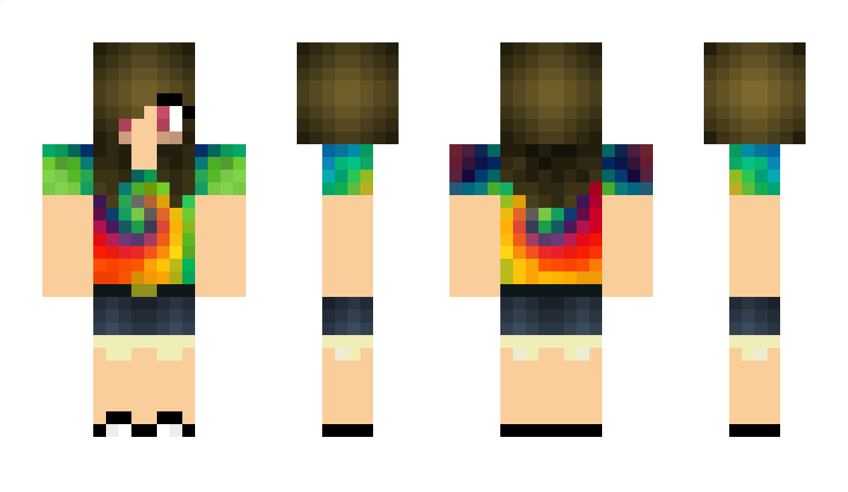 Nadia Minecraft Skin