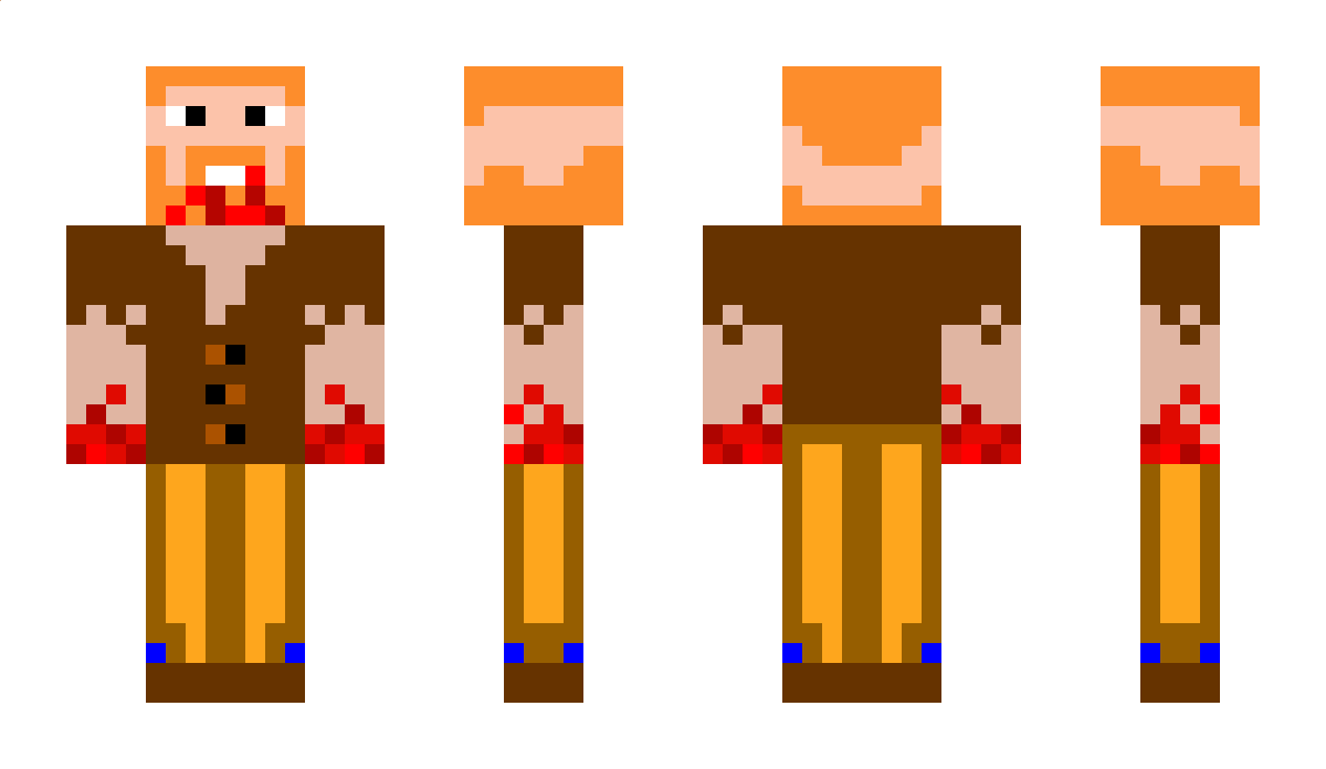 FisherBoB Minecraft Skin