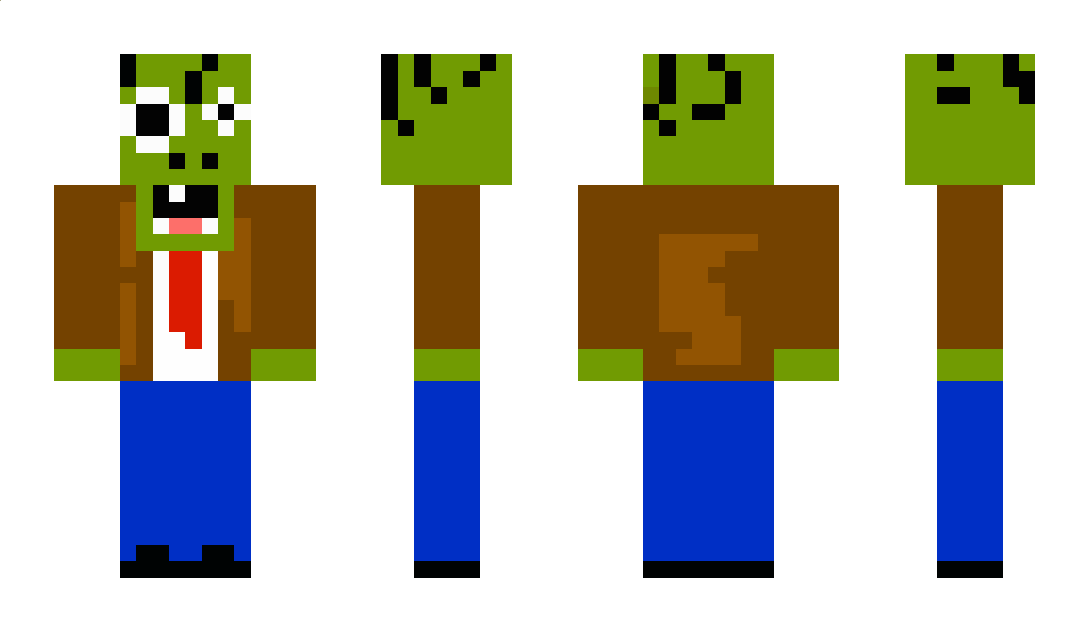 PlantsVSZombies Minecraft Skin