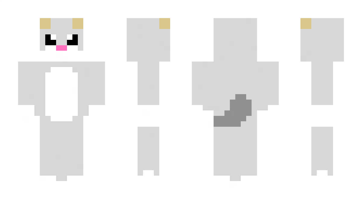 NotWhiteCat Minecraft Skin