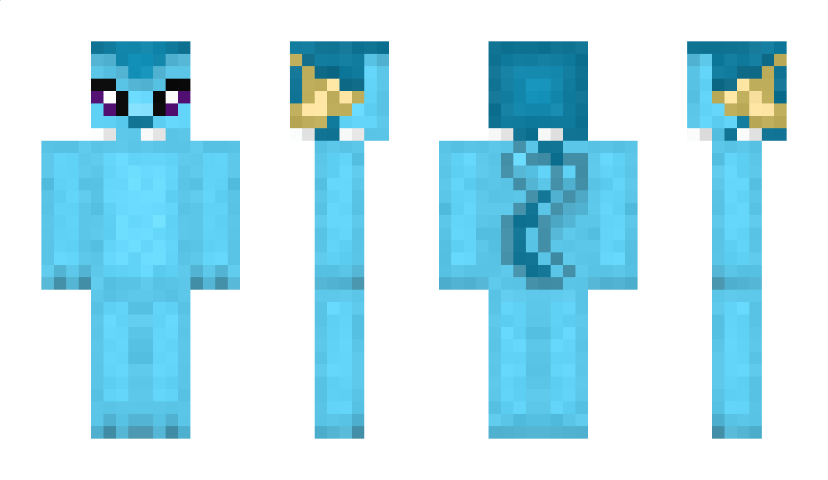 Vaporeon Minecraft Skin