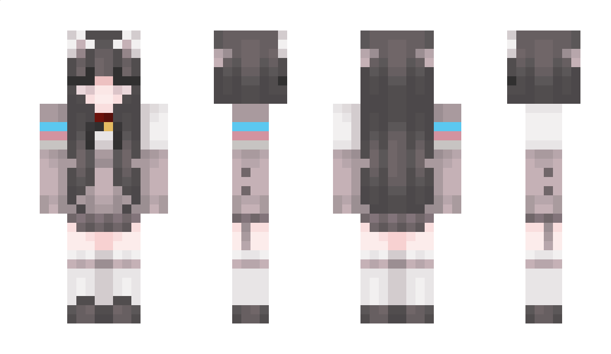 ghostcatgirl Minecraft Skin