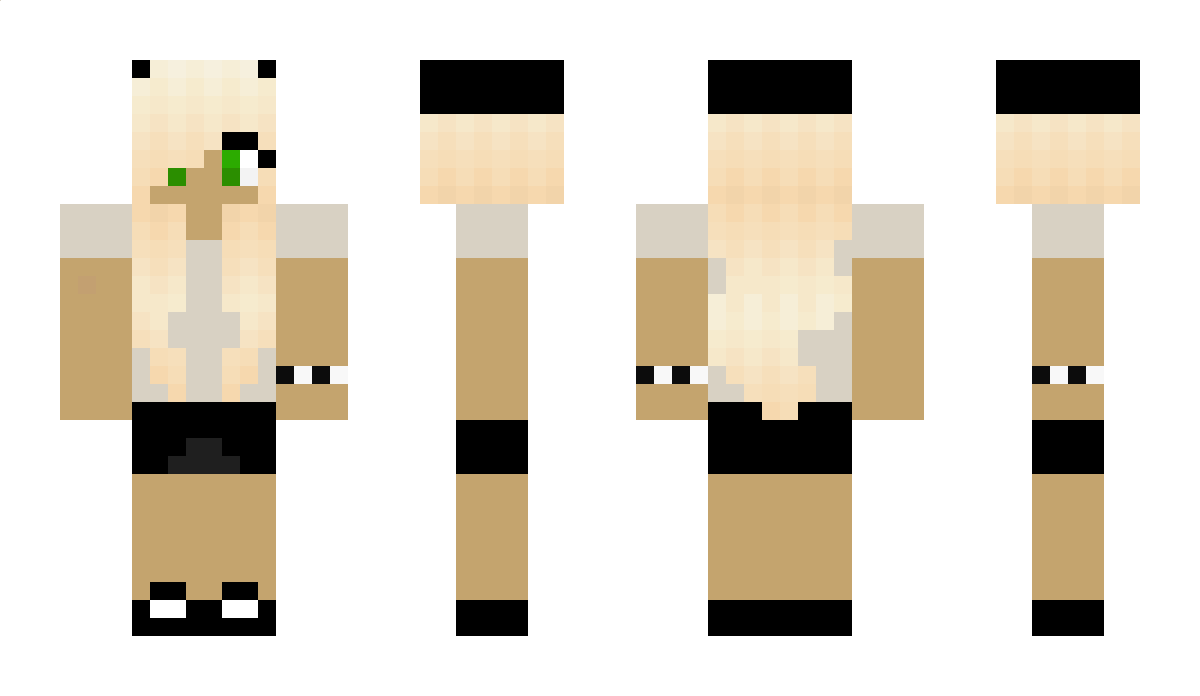 Ottergirl Minecraft Skin