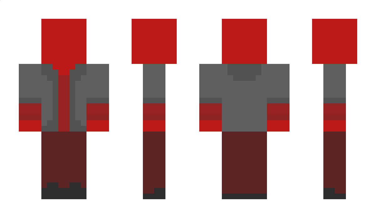 RedBlobGaming Minecraft Skin