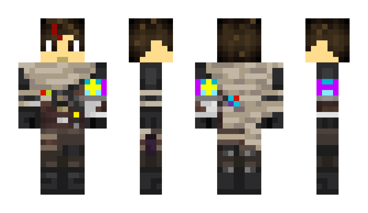 BboyPixelated Minecraft Skin