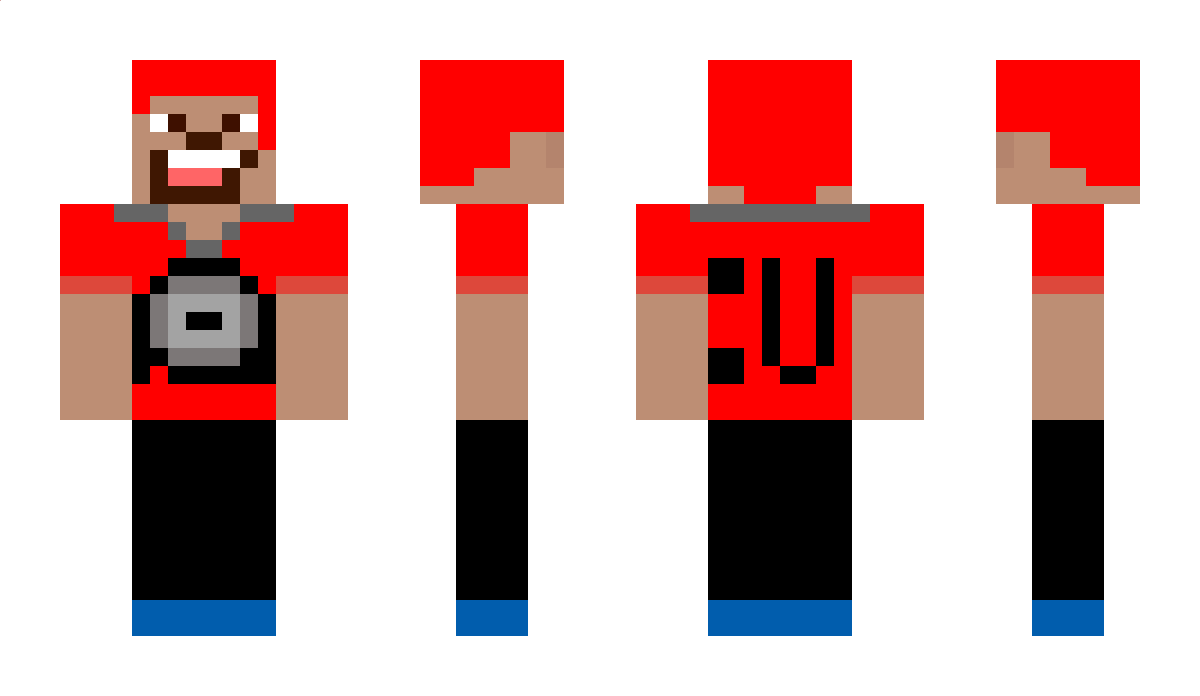 REDGAMERV Minecraft Skin