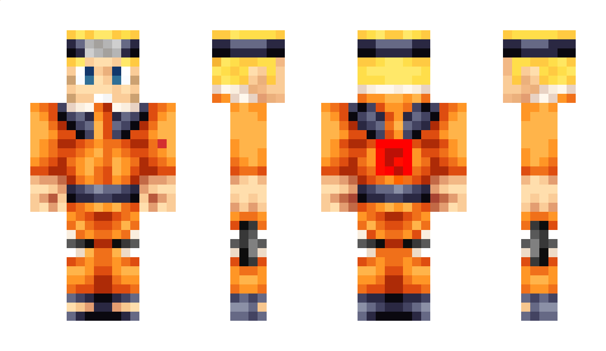 NarutoxD Minecraft Skin