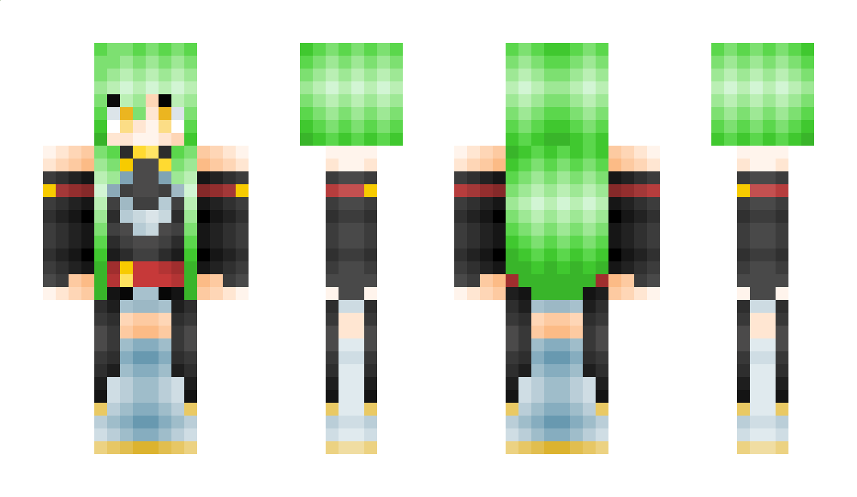 Action Minecraft Skin