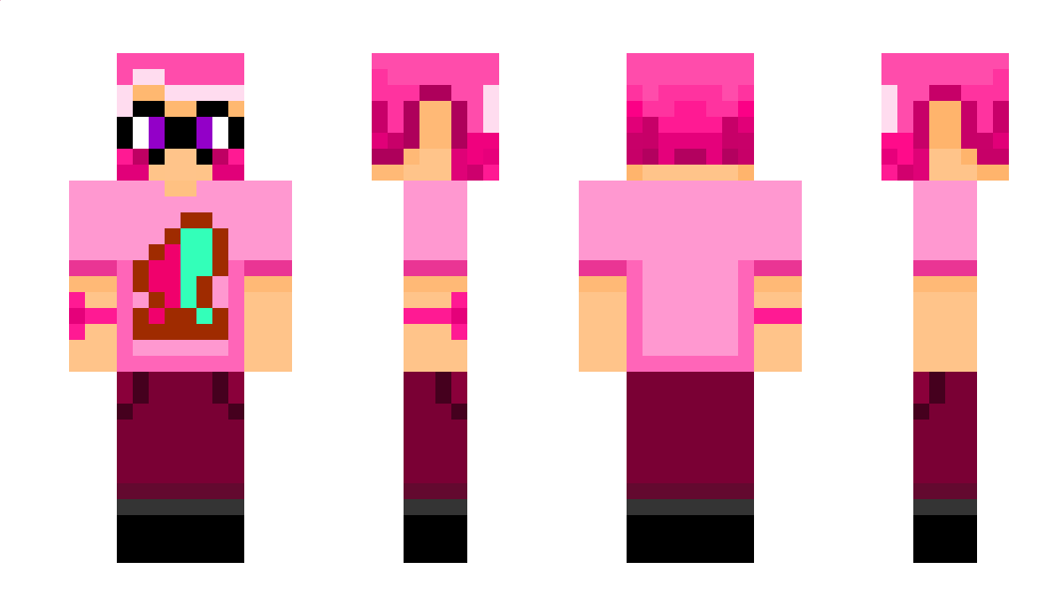 SplatKirby Minecraft Skin