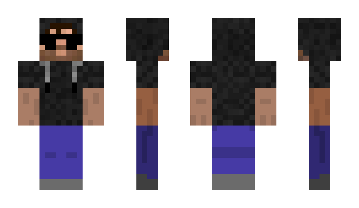 Blac Minecraft Skin