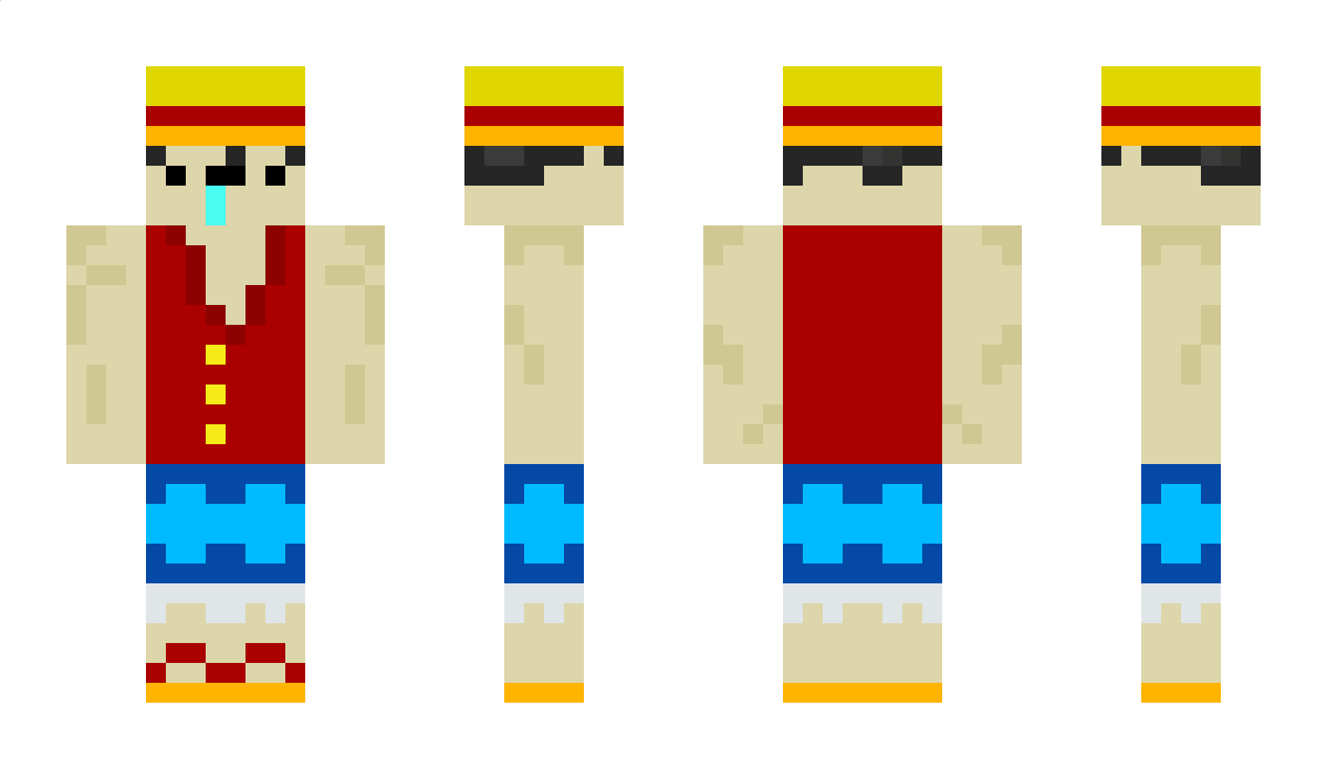 CaptainBunButt Minecraft Skin