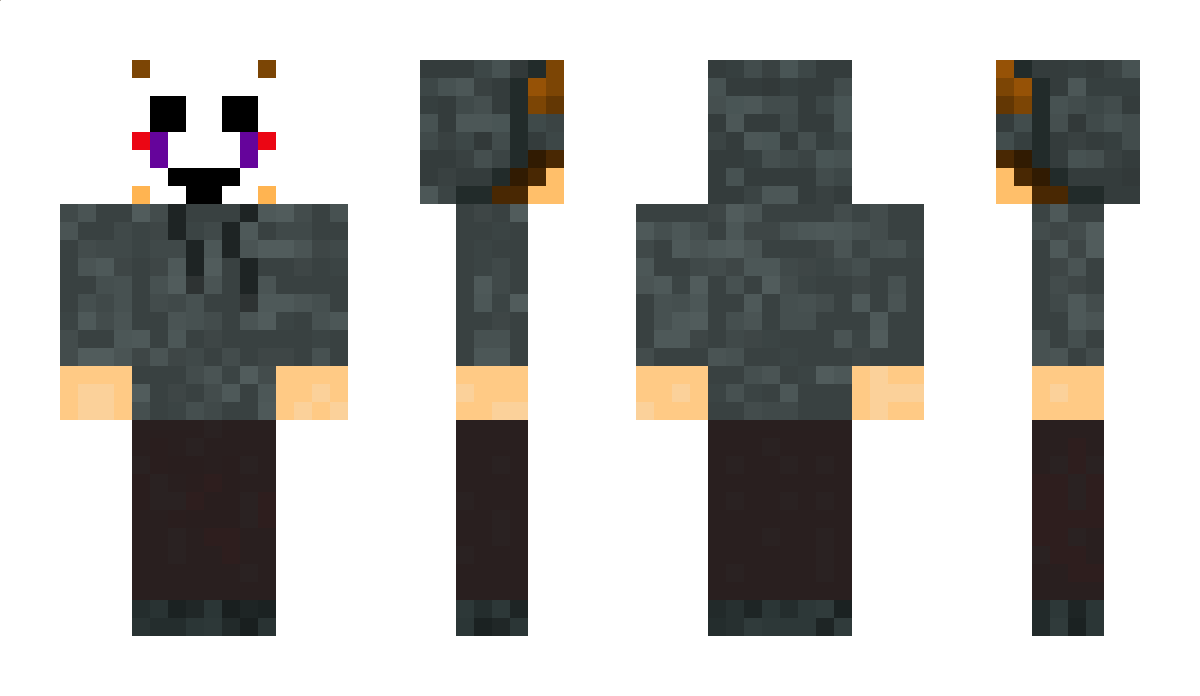 trihead Minecraft Skin