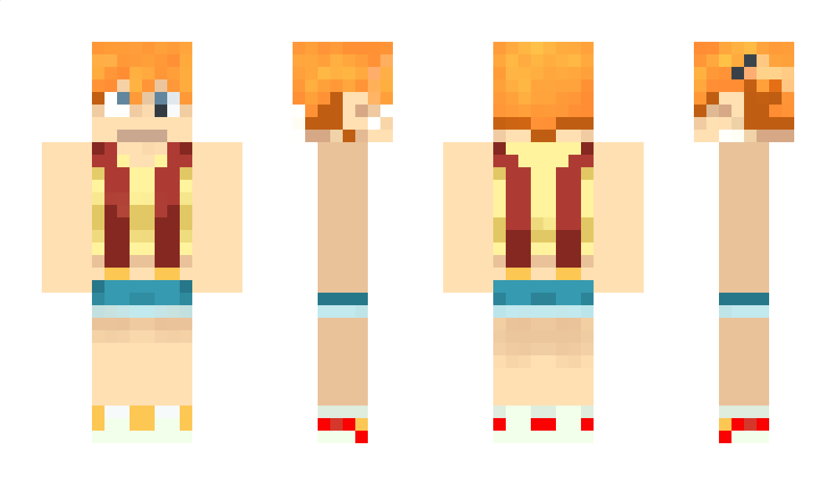 Amber Minecraft Skin