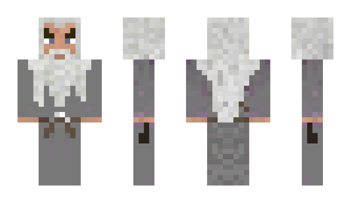 GandalfTheWhite Minecraft Skin