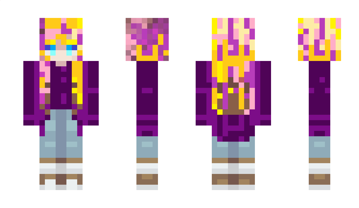 PartlyPink Minecraft Skin