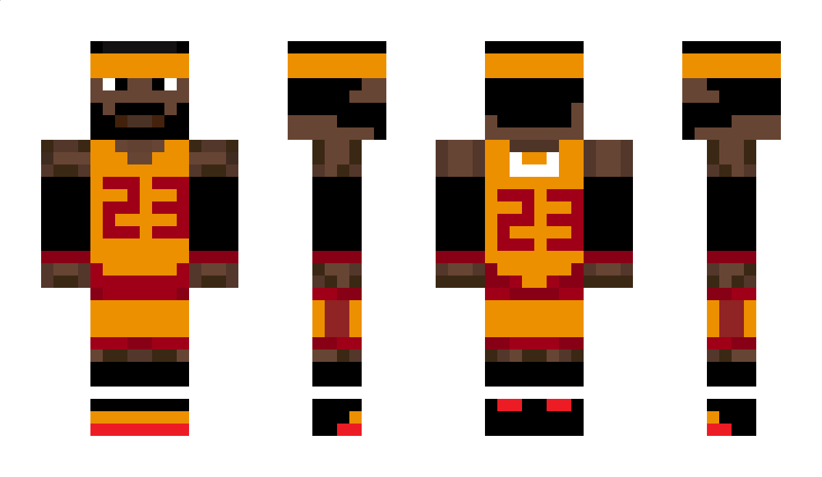 LebronJamess Minecraft Skin