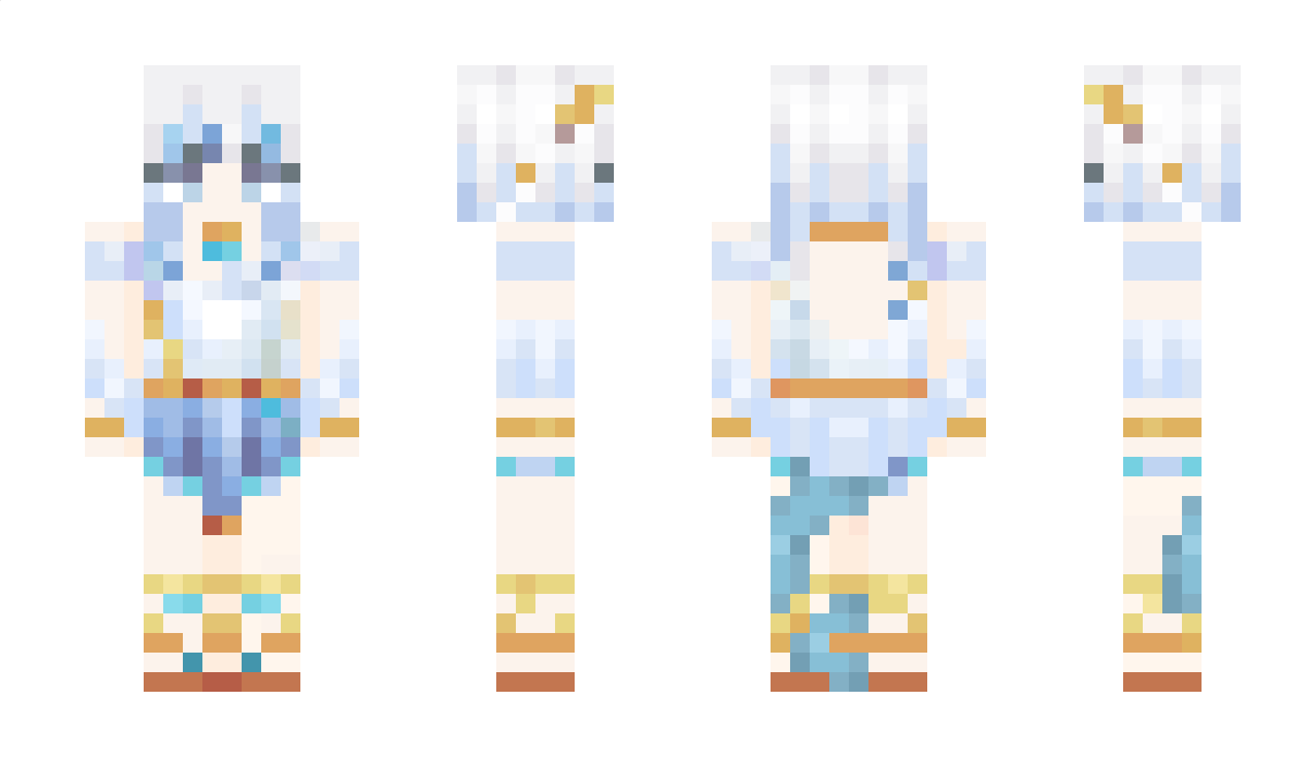 anjeon_gura Minecraft Skin