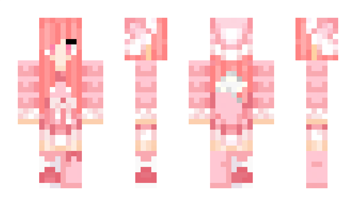 FoxyBabe Minecraft Skin