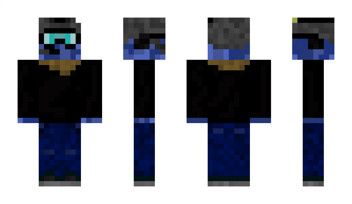 Cyan_Husky Minecraft Skin