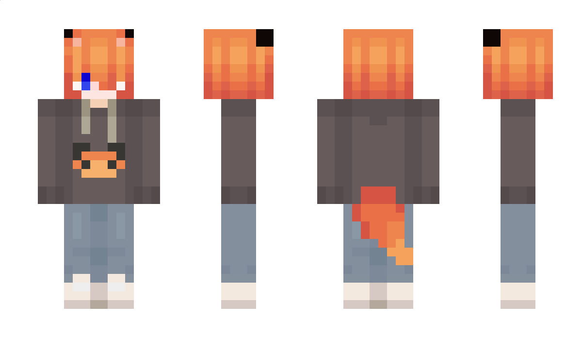 FoxxIsHere Minecraft Skin