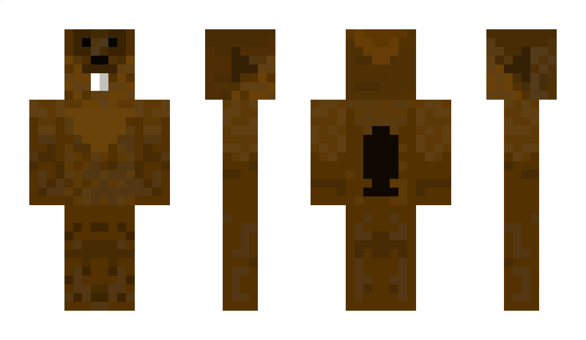 beaver Minecraft Skin