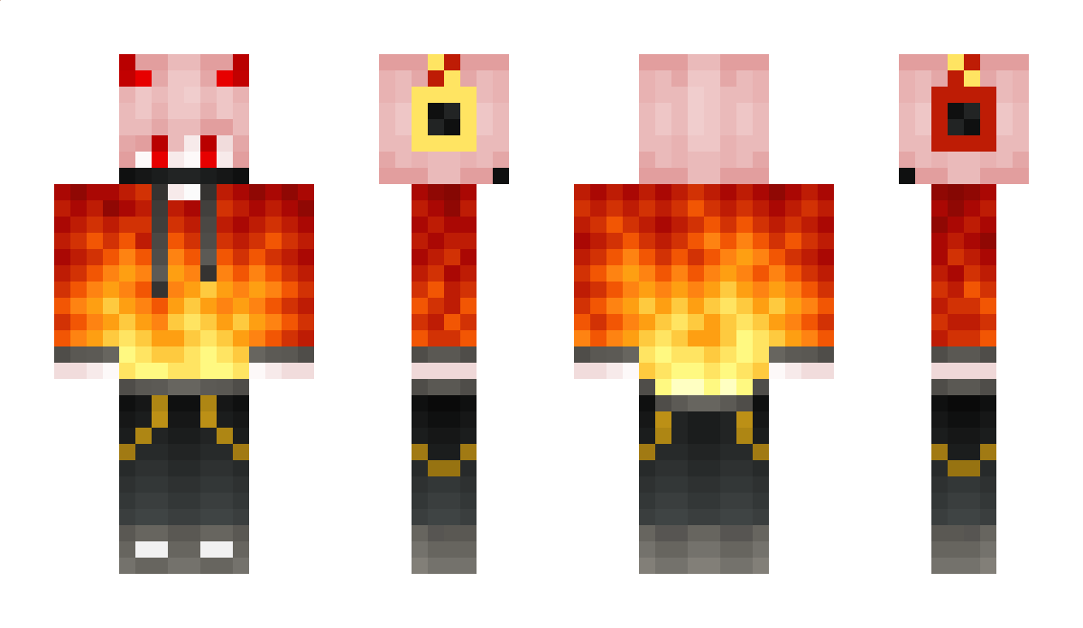 Tailflame Minecraft Skin