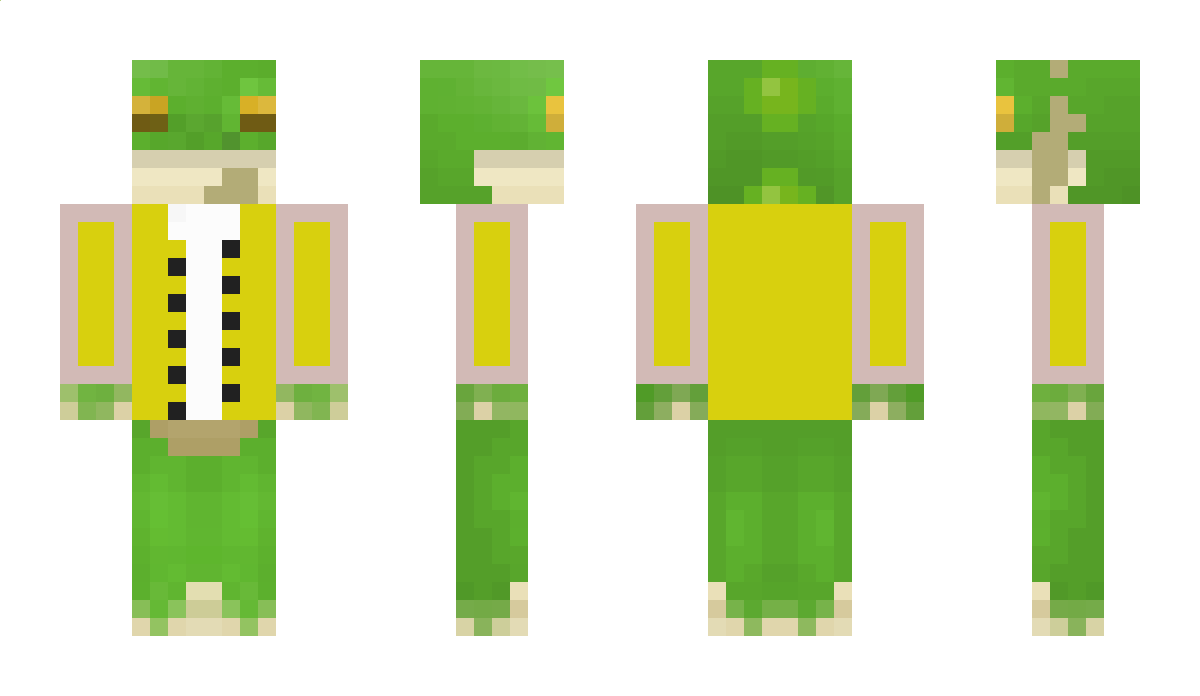 AstronautFrog Minecraft Skin