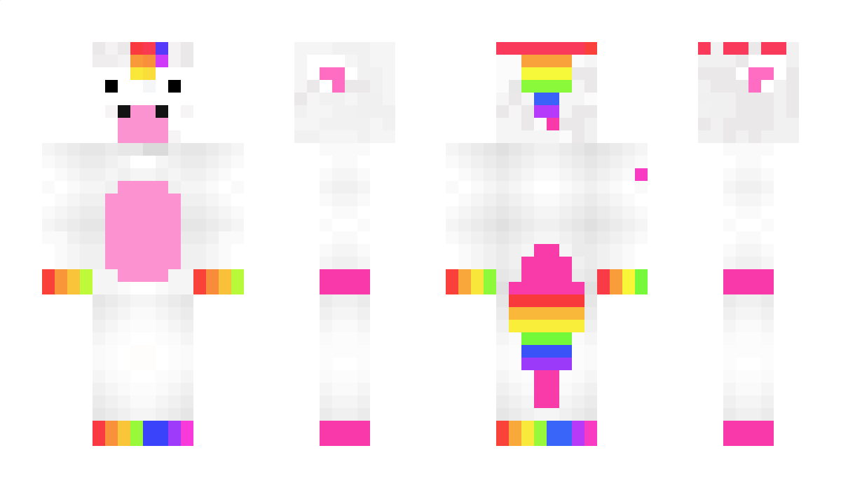 une_licorne_rose Minecraft Skin