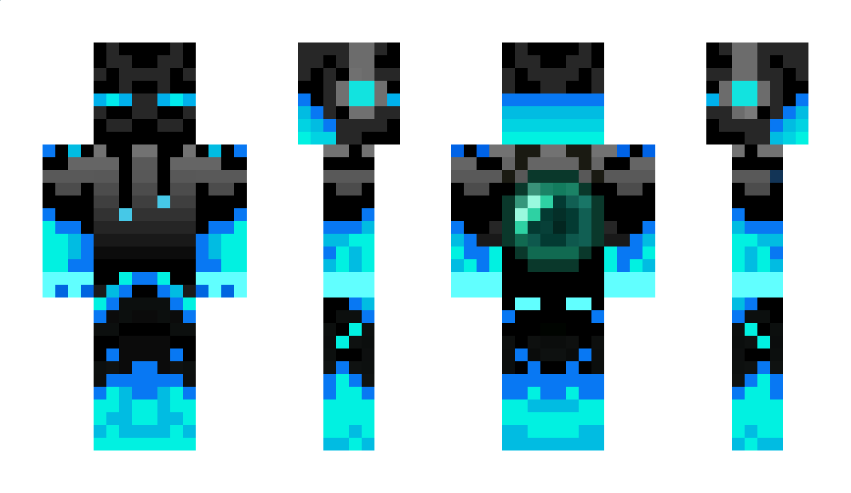 Technoblack Minecraft Skin