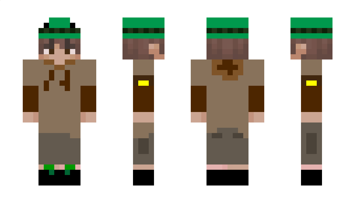 MrPaperOcelot Minecraft Skin