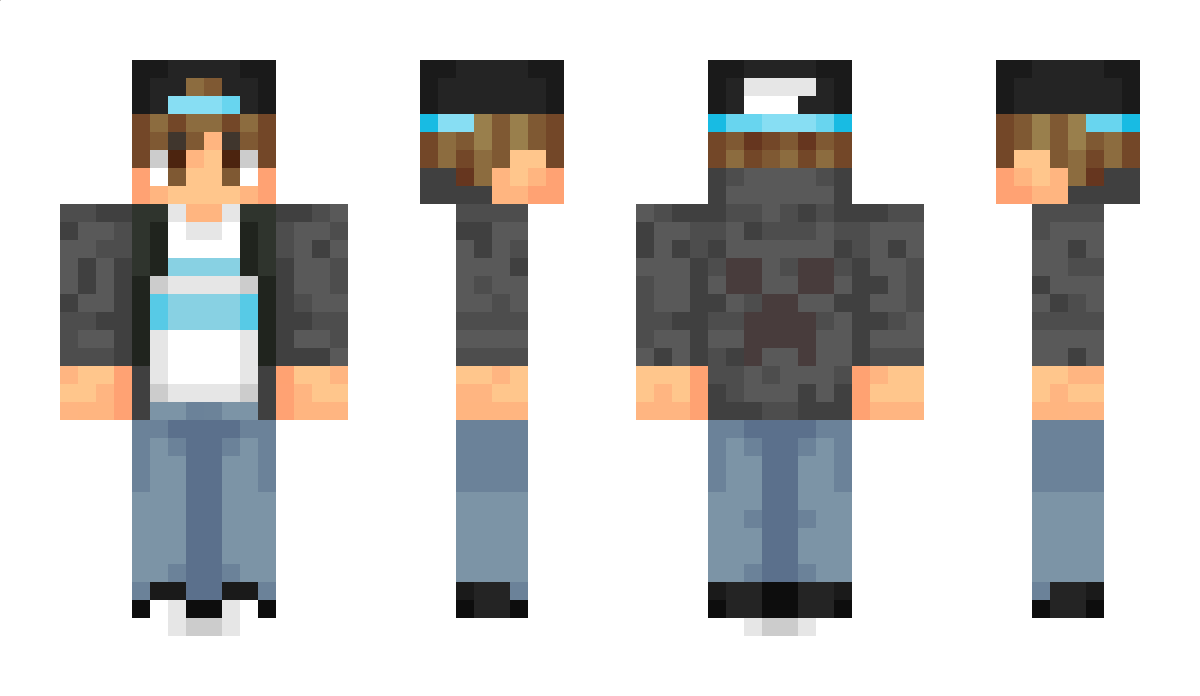 OhBlueFire Minecraft Skin