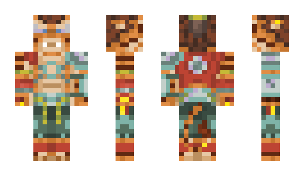 Rexzaver Minecraft Skin