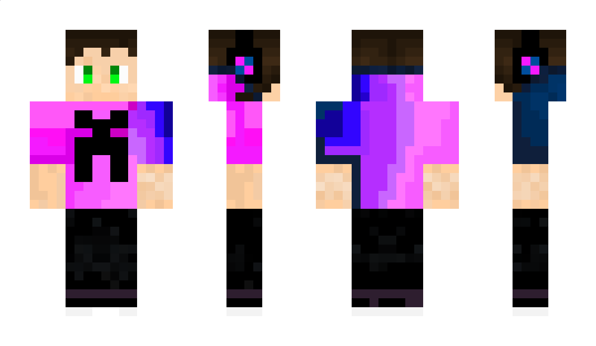 SashaClubTV Minecraft Skin