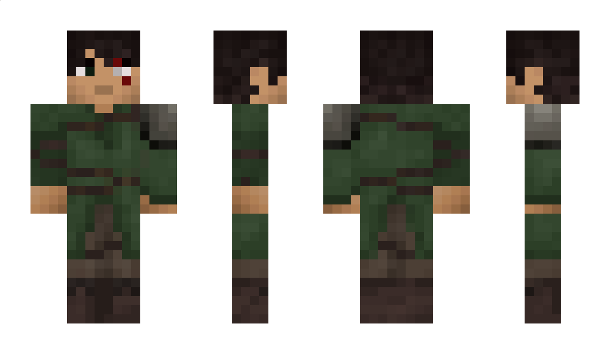 Verbramdt Minecraft Skin