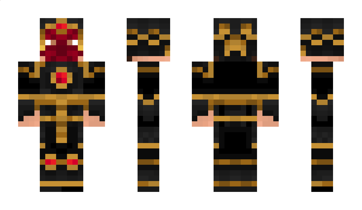 SkullSamurai Minecraft Skin