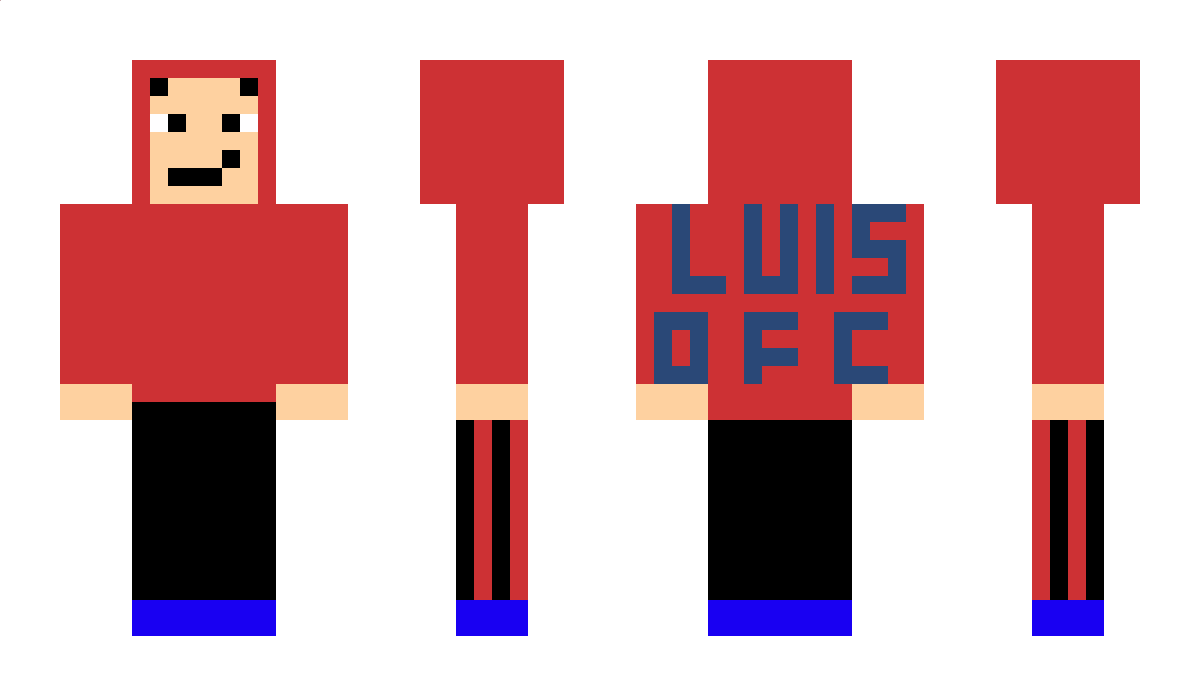 LUISVINICIUSGAME Minecraft Skin