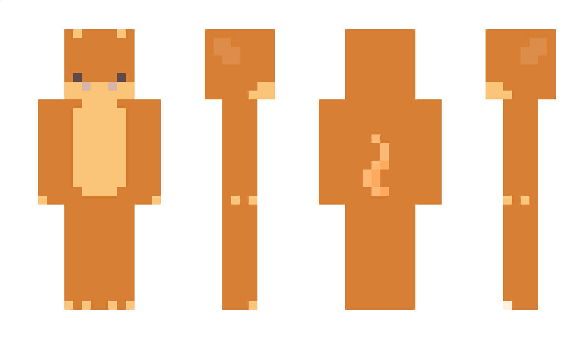 orangebraincell Minecraft Skin