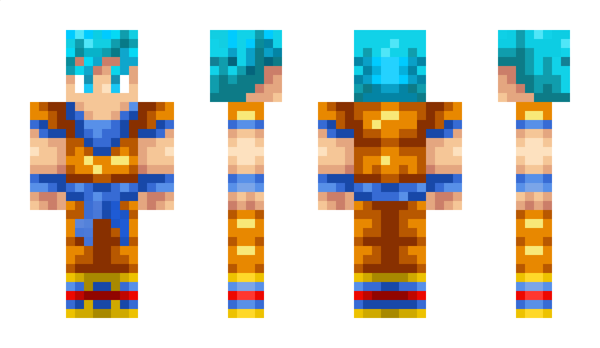 ssjGoku Minecraft Skin