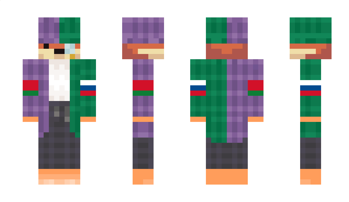 SanpuTheFox Minecraft Skin