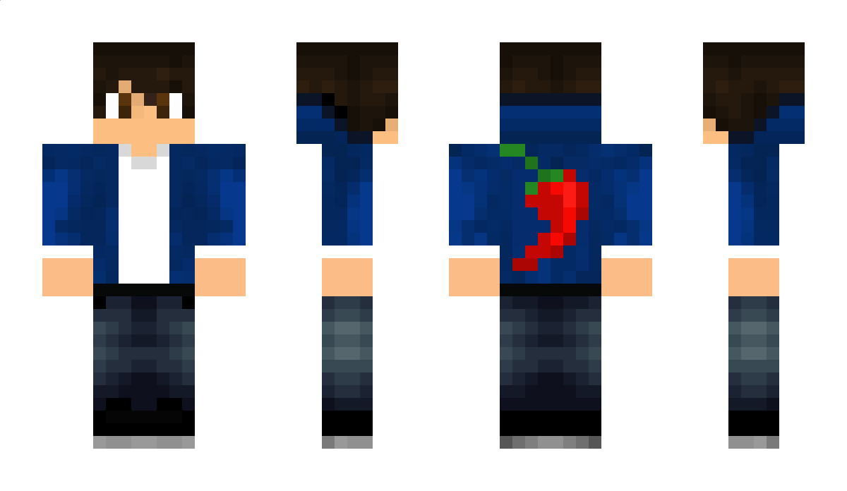 xHerobrine Minecraft Skin