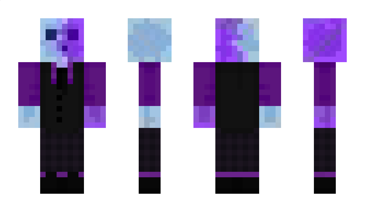 BlueMWR Minecraft Skin