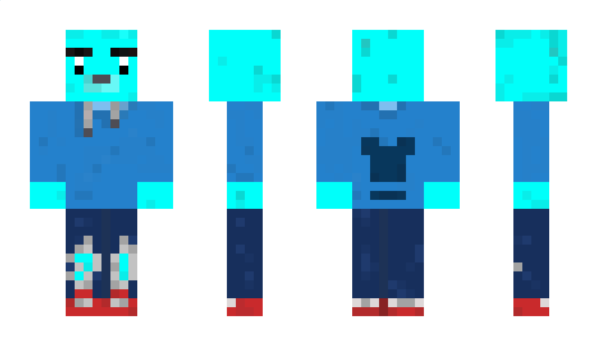 BlueBearNoob Minecraft Skin