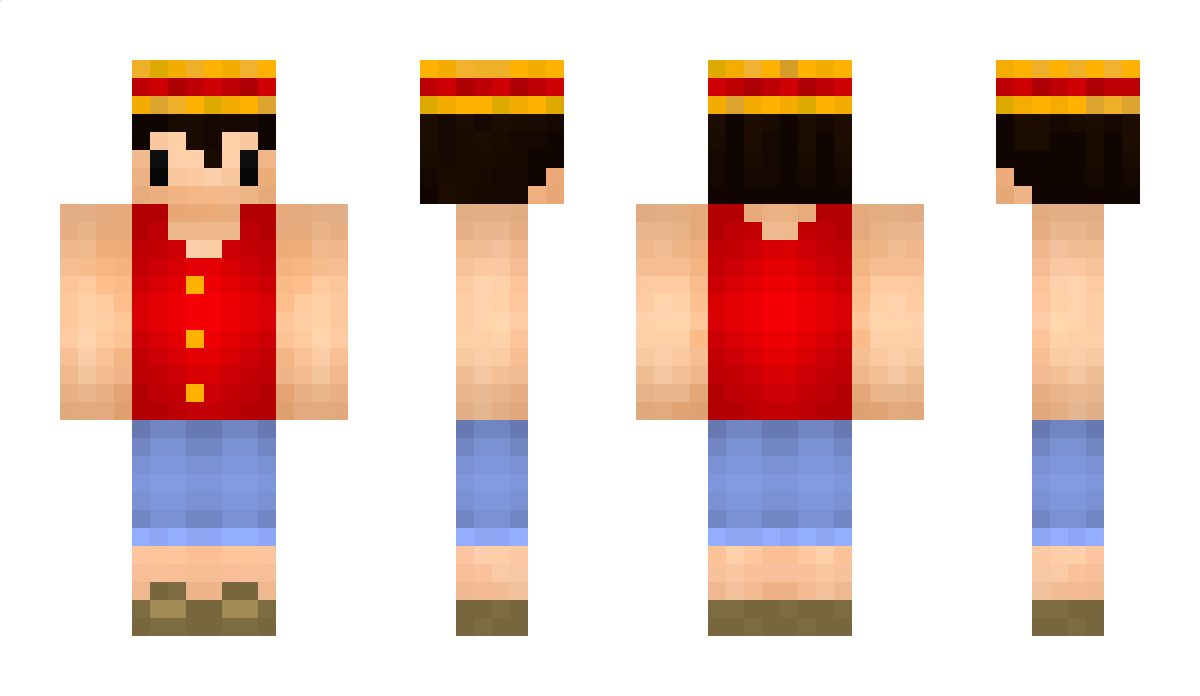 RuffyX Minecraft Skin