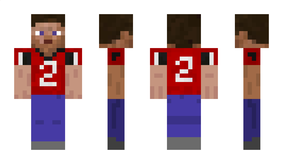 red8 Minecraft Skin