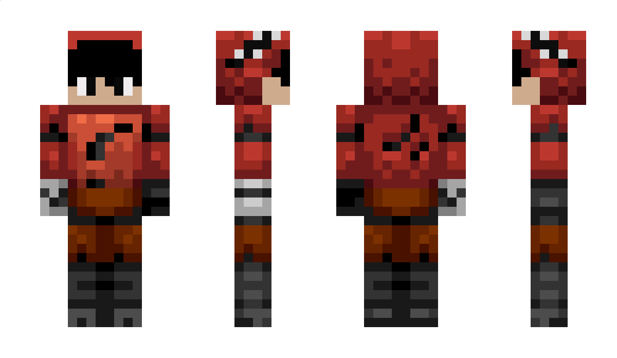 FakeRed Minecraft Skin