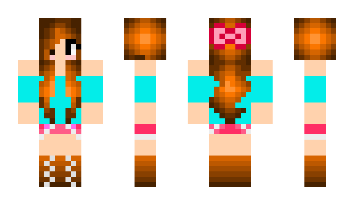 OrganicGirl Minecraft Skin