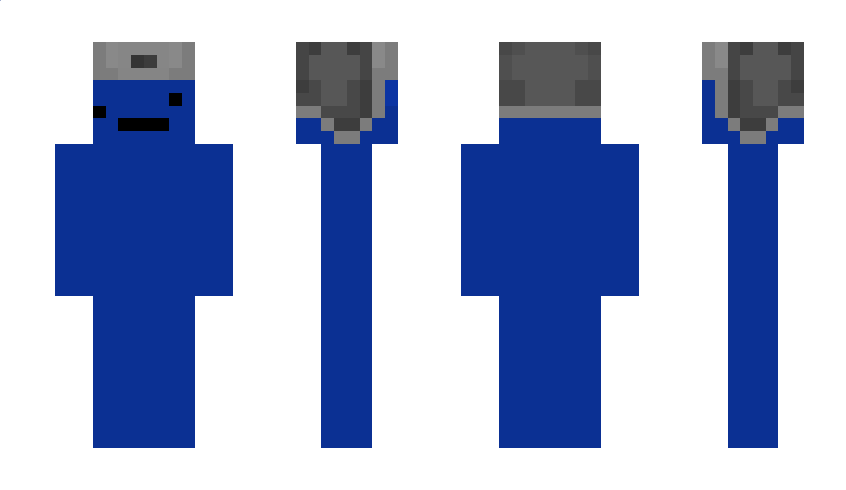 pasteI_blu3 Minecraft Skin