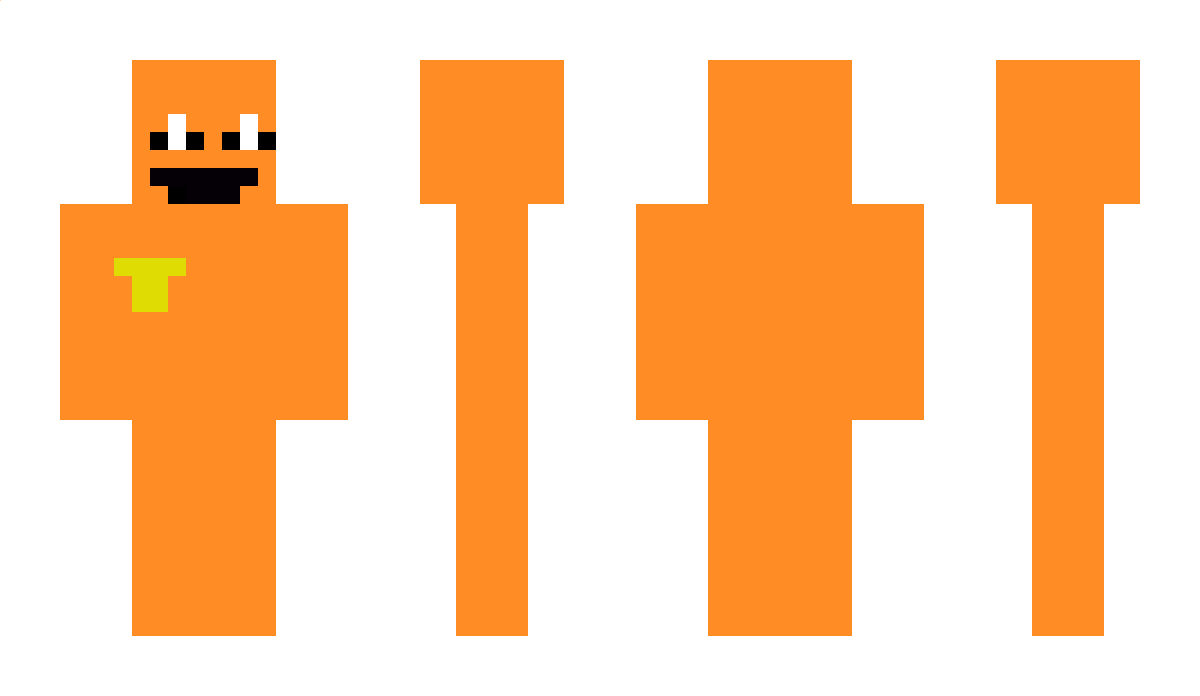 OrangeFlex Minecraft Skin